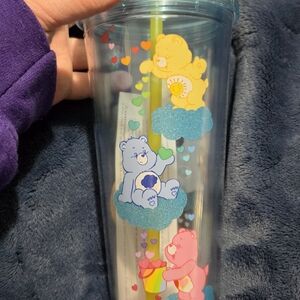 Care Bears Tumbler with Straw - Multicolor